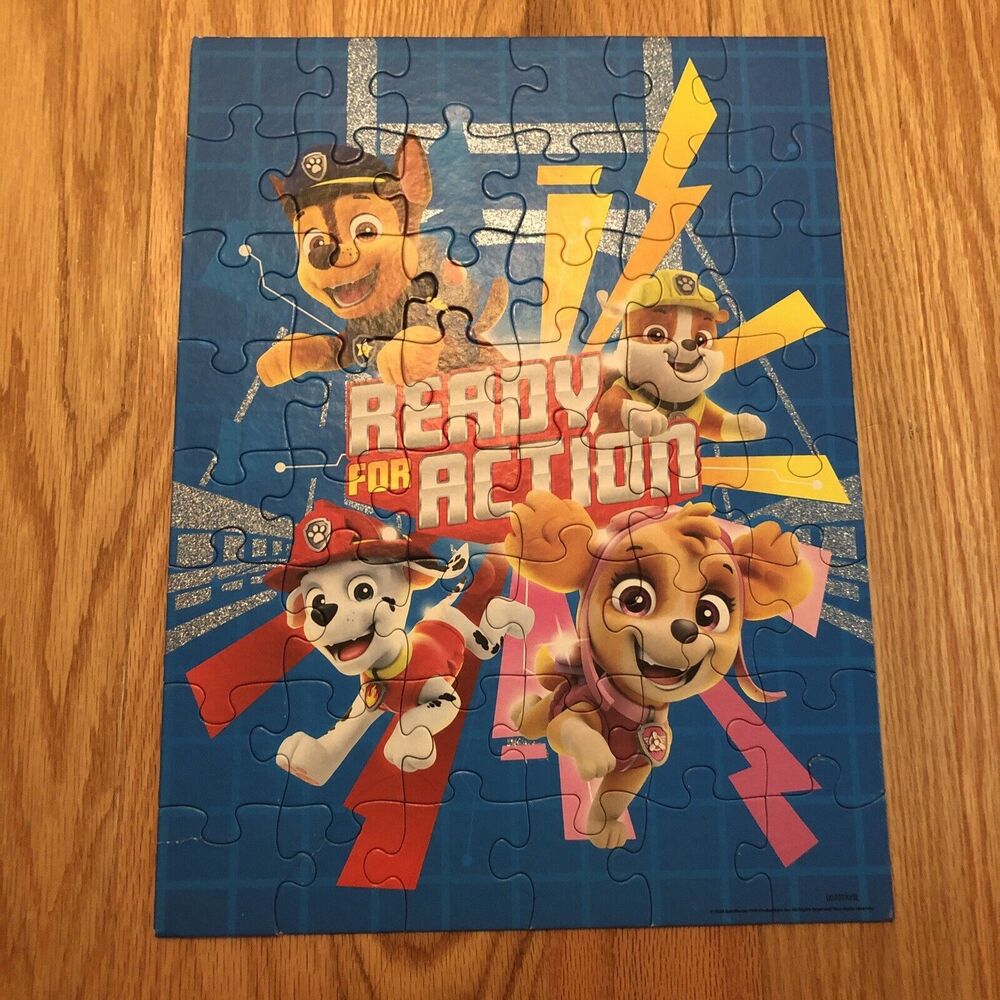 Paw Patrol Glitter Puzzle - Nickelodeon 48 Piece‎ - Special Edition